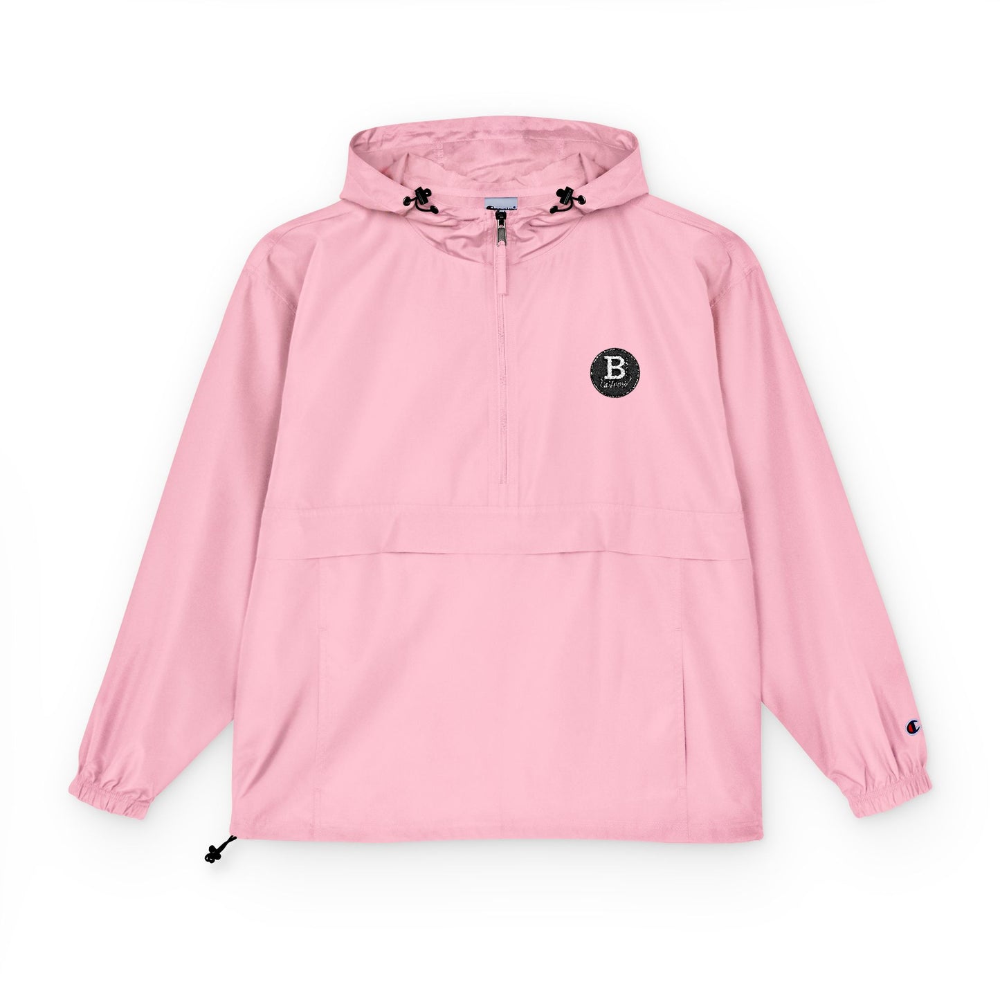 BTerry Champion Packable Anorak Jacket - Embroidered OG Logo