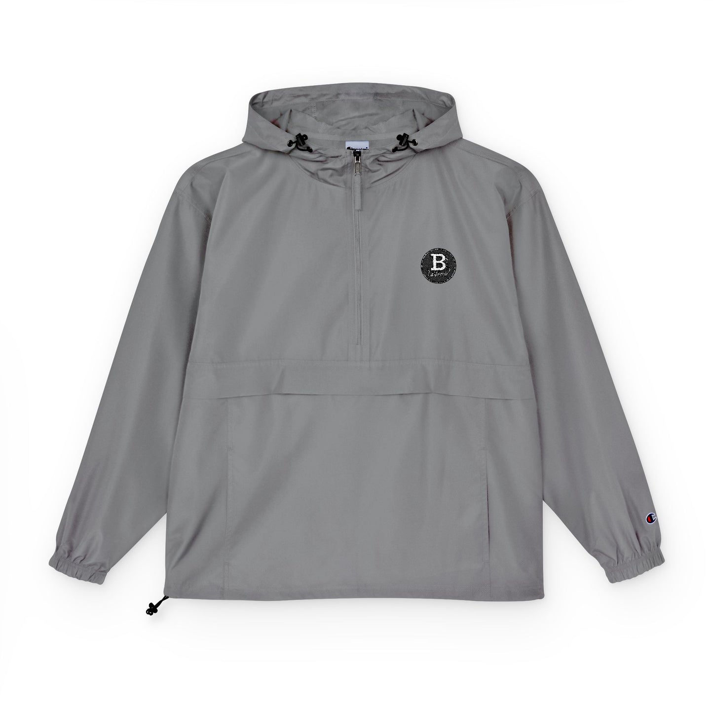 BTerry Champion Packable Anorak Jacket - Embroidered OG Logo