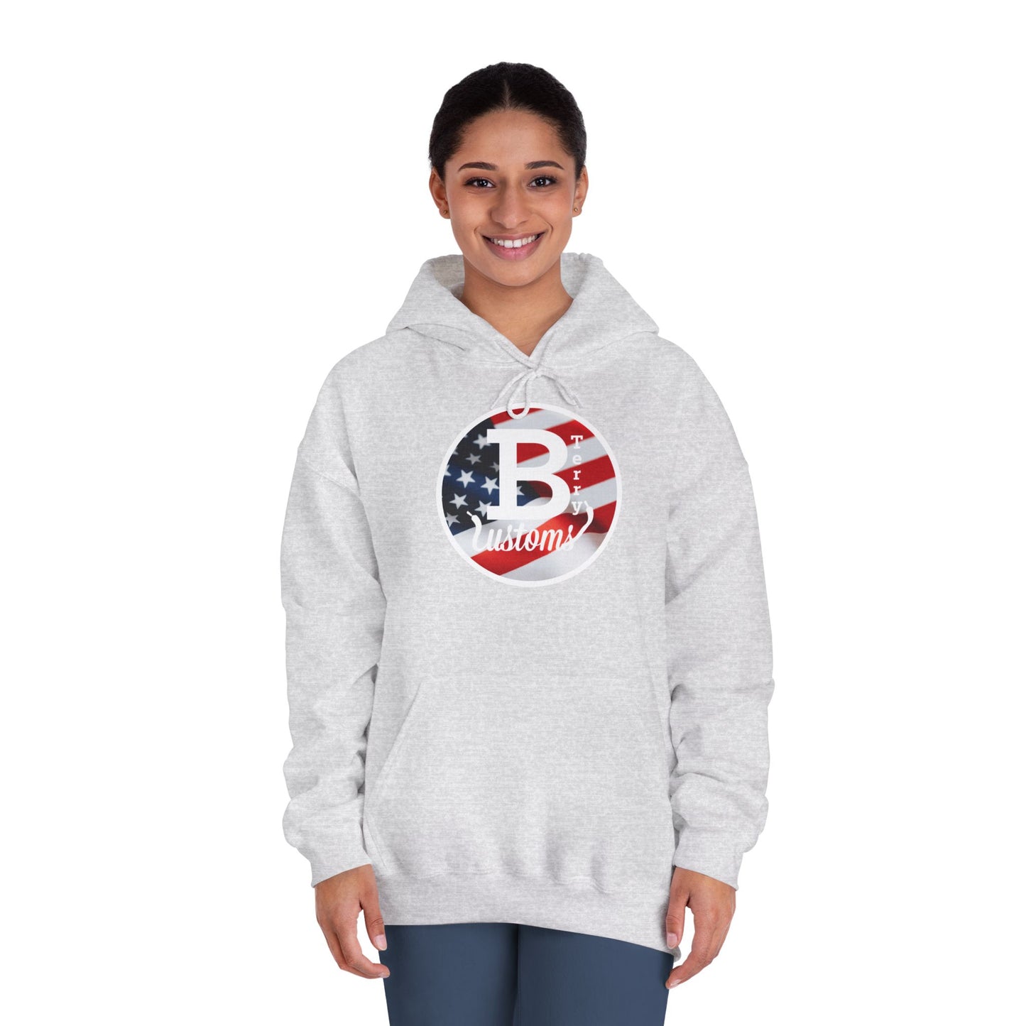 BTerry DryBlend® Hooded Sweatshirt - Various Color Logos