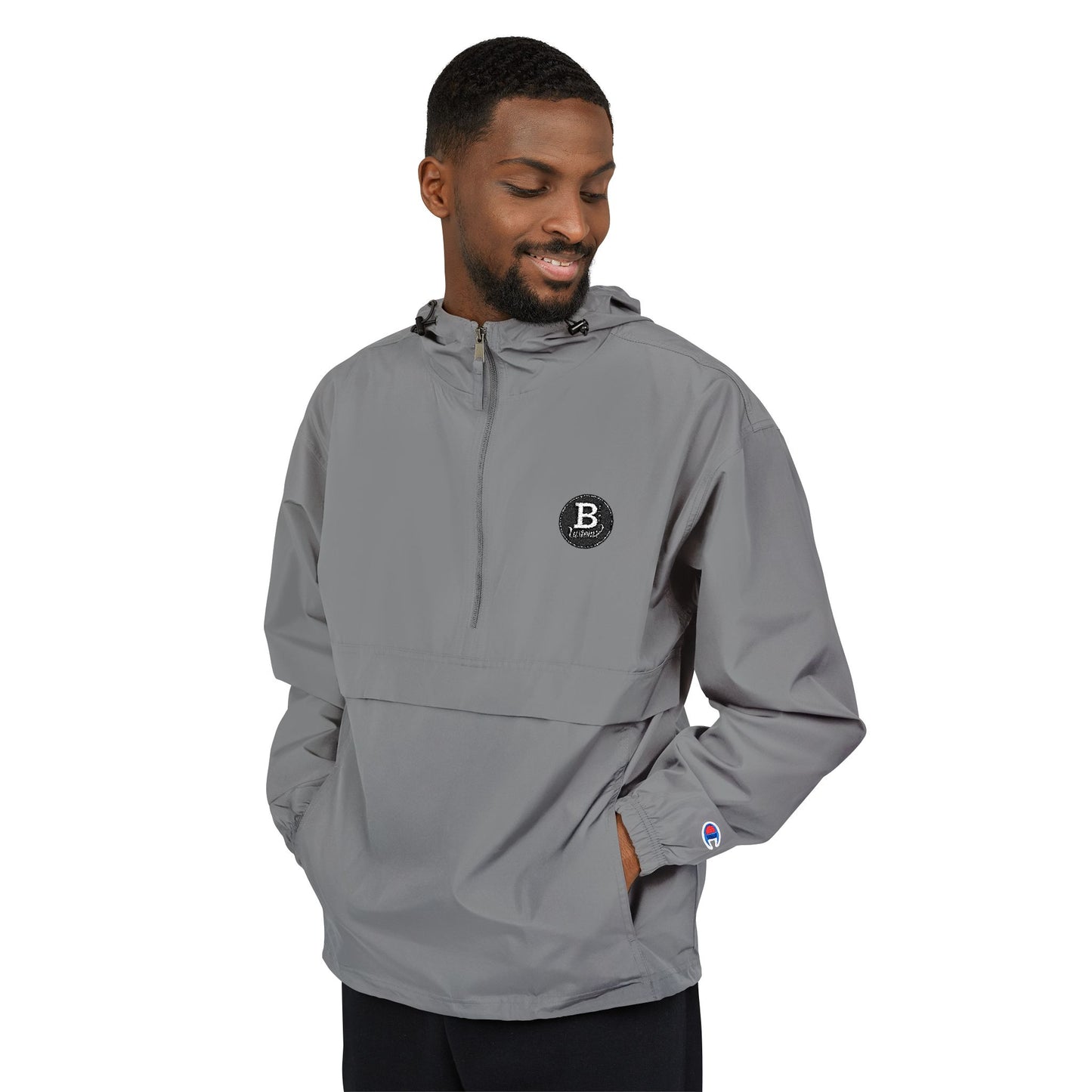 BTerry Champion Packable Anorak Jacket - Embroidered OG Logo