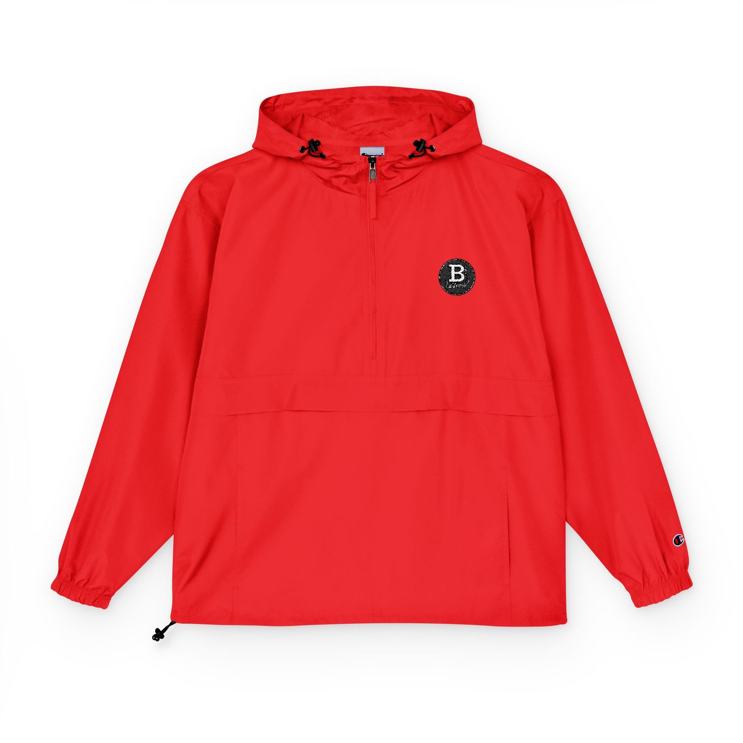 BTerry Champion Packable Anorak Jacket - Embroidered OG Logo