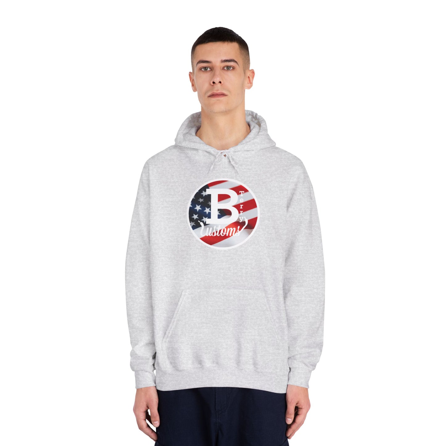 BTerry DryBlend® Hooded Sweatshirt - Various Color Logos