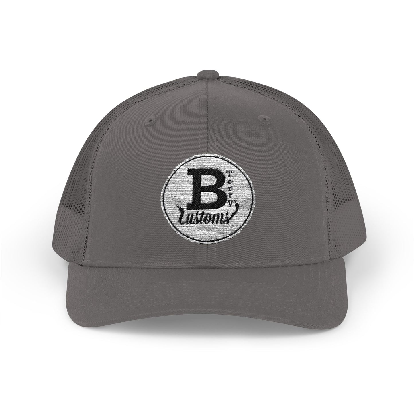 BTerry Snapback Trucker Cap - White Logo