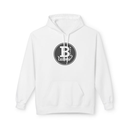 BTerry Customs Center Logo Hooded Sweatshirt - Original Grey Style Logo