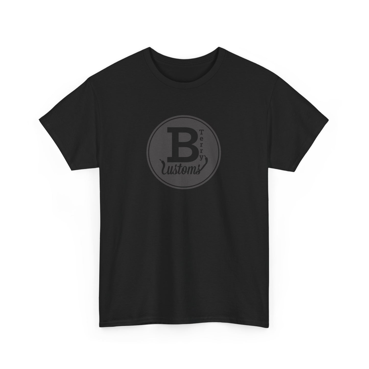 BTerry Customs Center Logo T-Shirt - Original Grey Style Logo