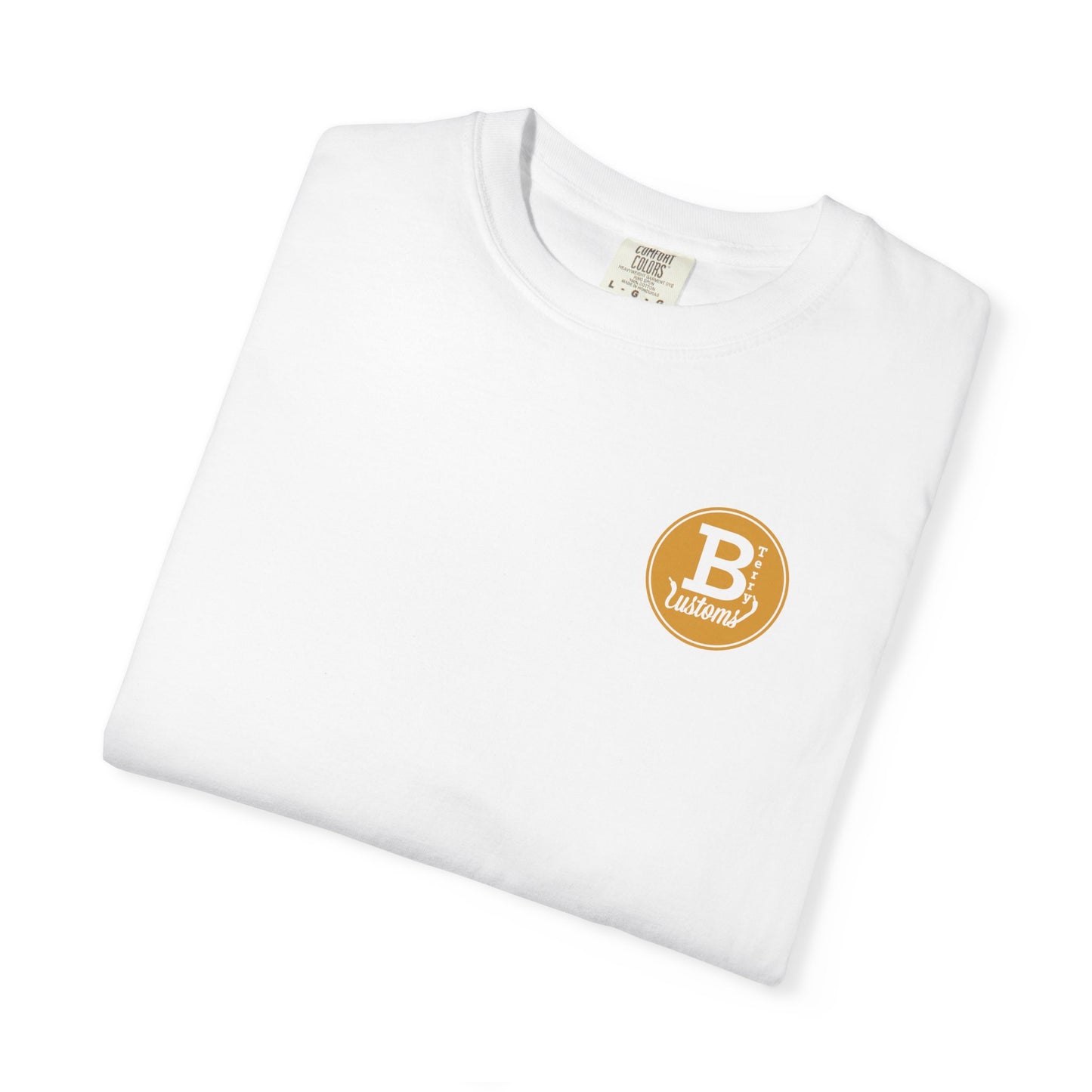 BTerry / Pittsburgh Comfort Colors T-Shirt - Yellow Logo + Back