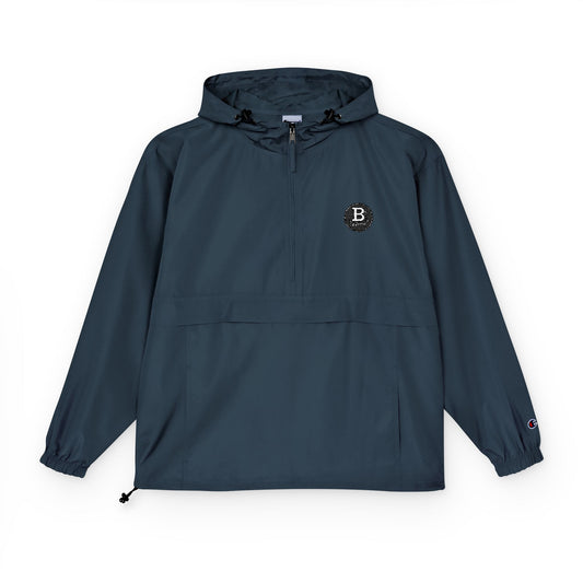 BTerry Champion Packable Anorak Jacket - Embroidered OG Logo
