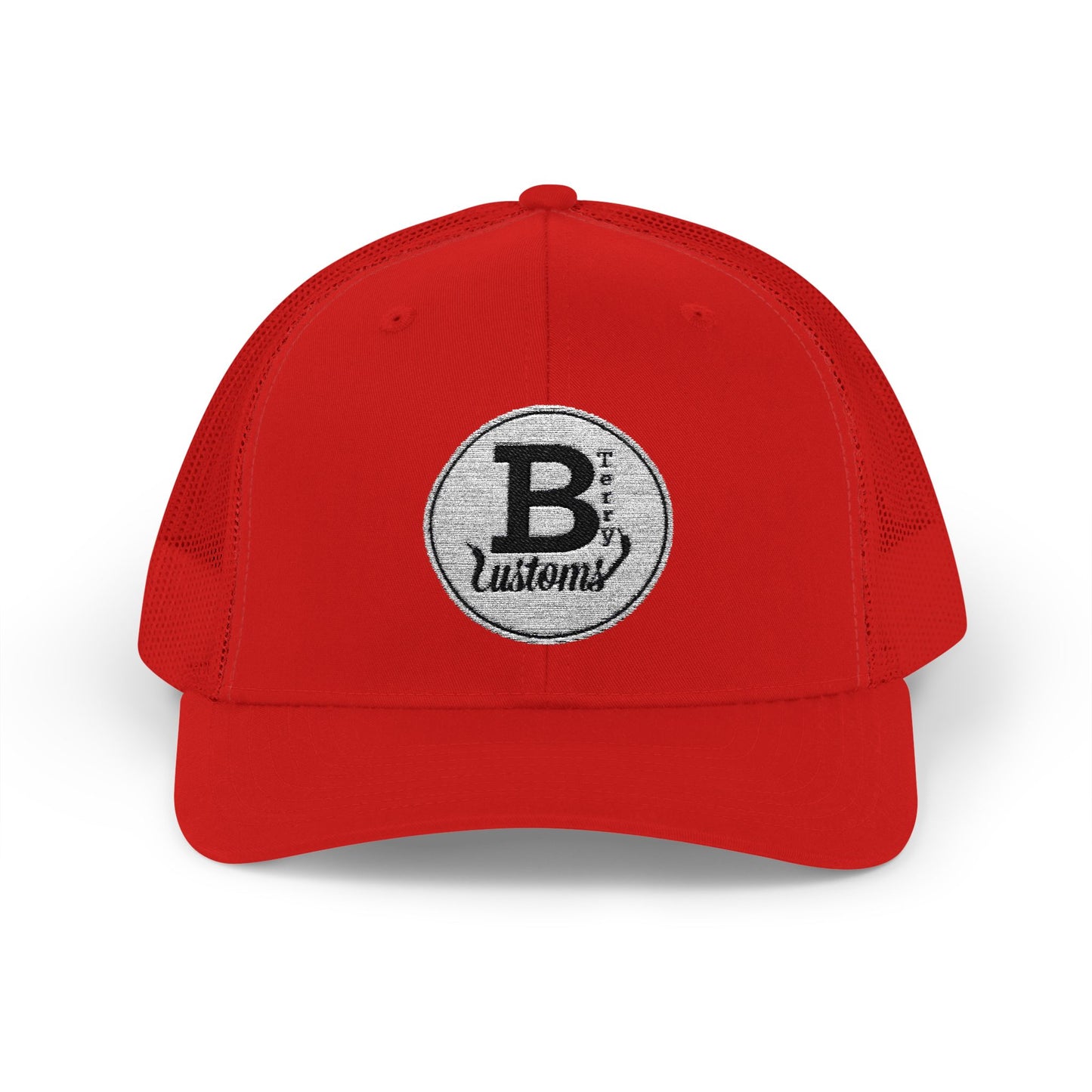 BTerry Snapback Trucker Cap - White Logo