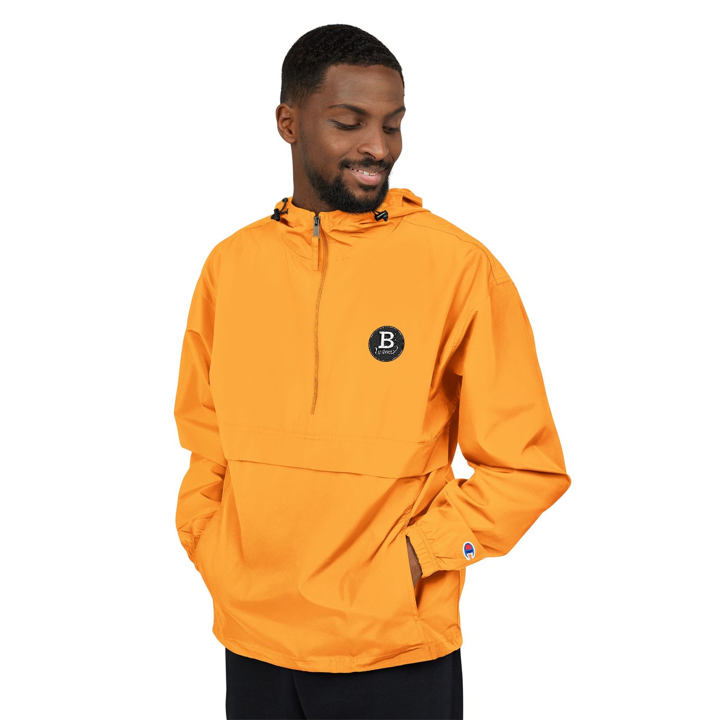 BTerry Champion Packable Anorak Jacket - Embroidered OG Logo