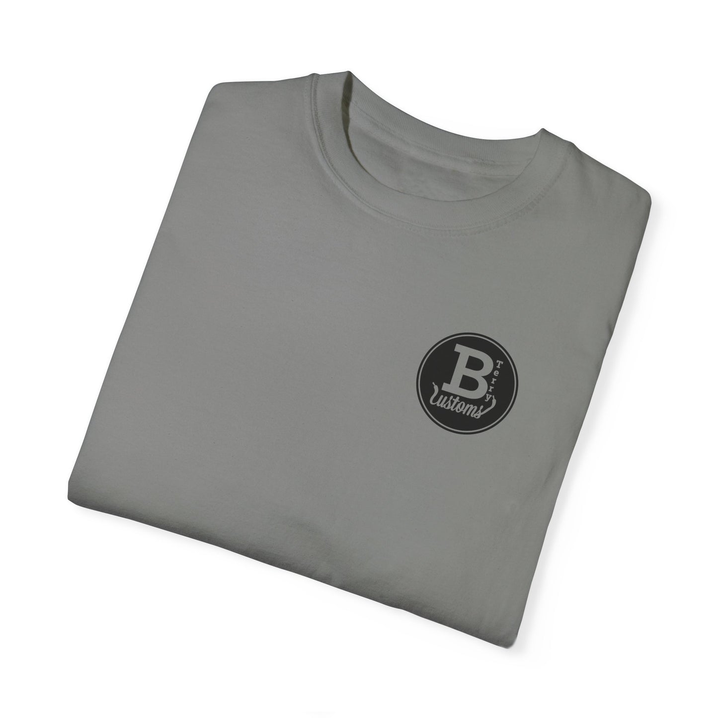 BTerry Customs Left Chest Logo T-Shirt - Various Color Logo Styles