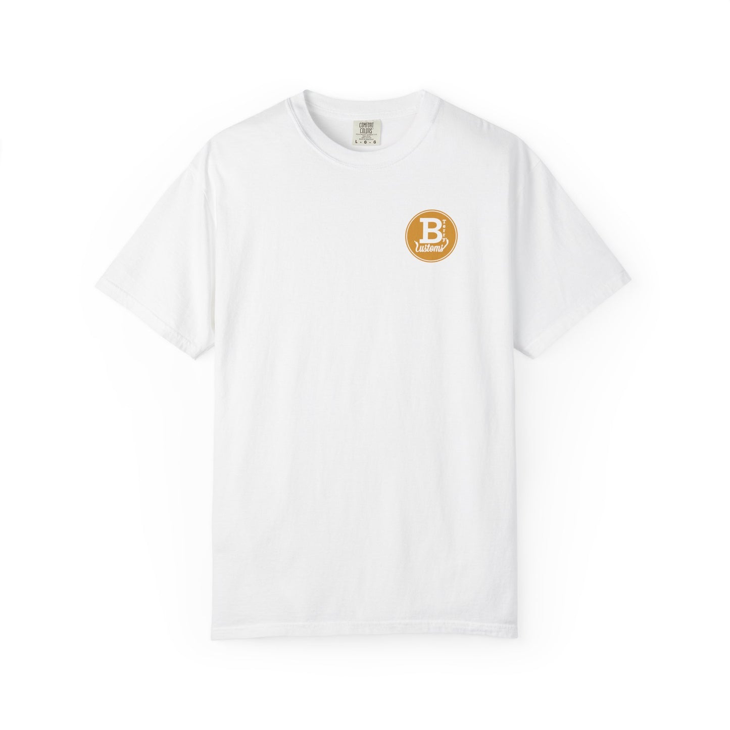 BTerry / Pittsburgh Comfort Colors T-Shirt - Yellow Logo + Back