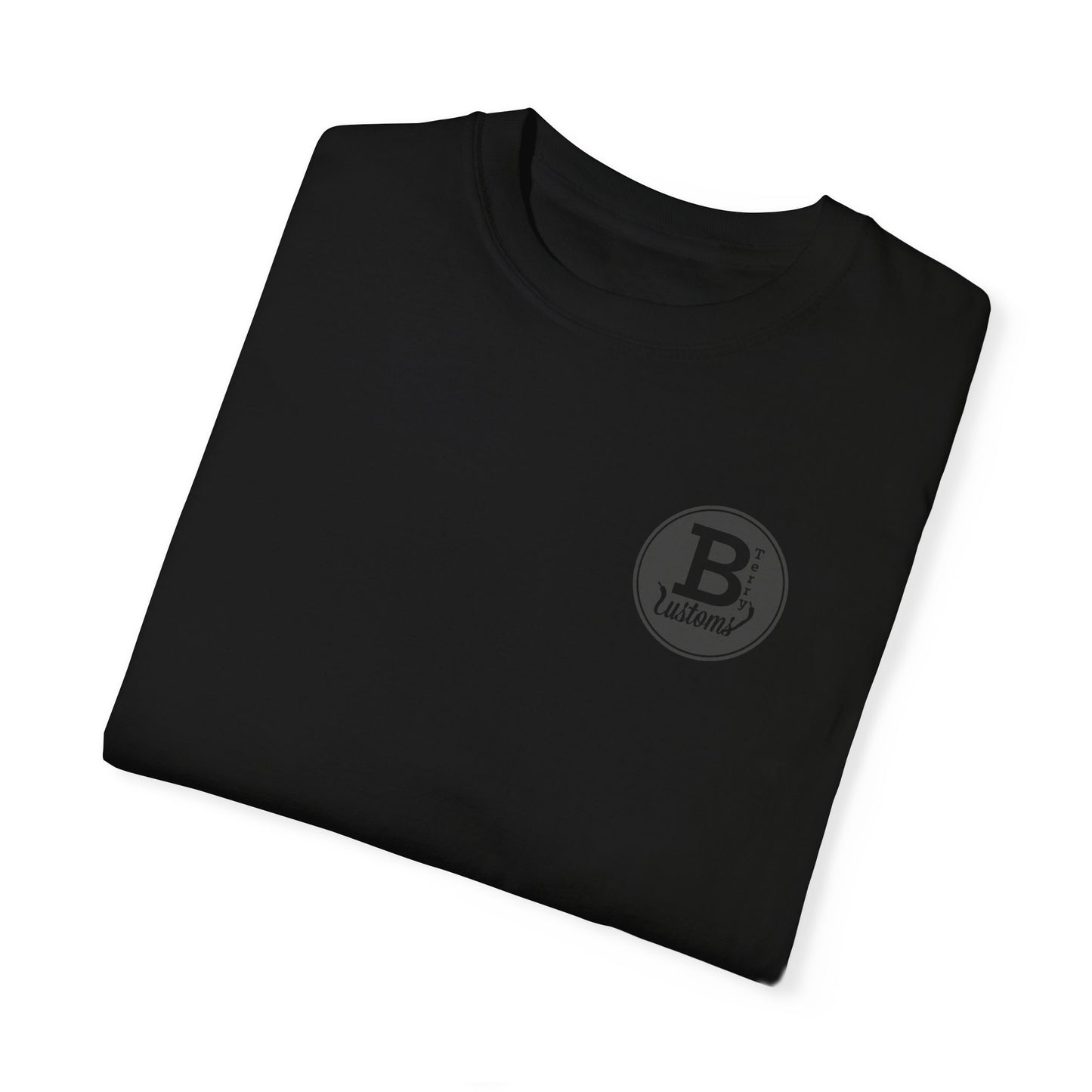 BTerry Customs Left Chest Logo T-Shirt - Various Color Logo Styles